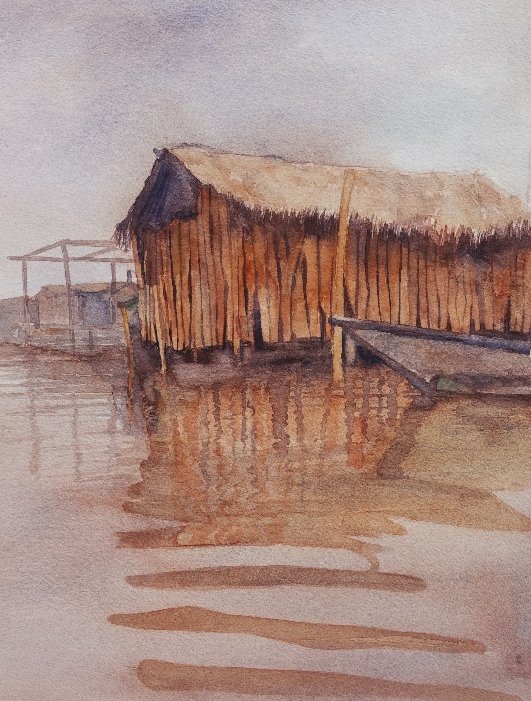 Waterside homes, artwork by Nduka Omeife