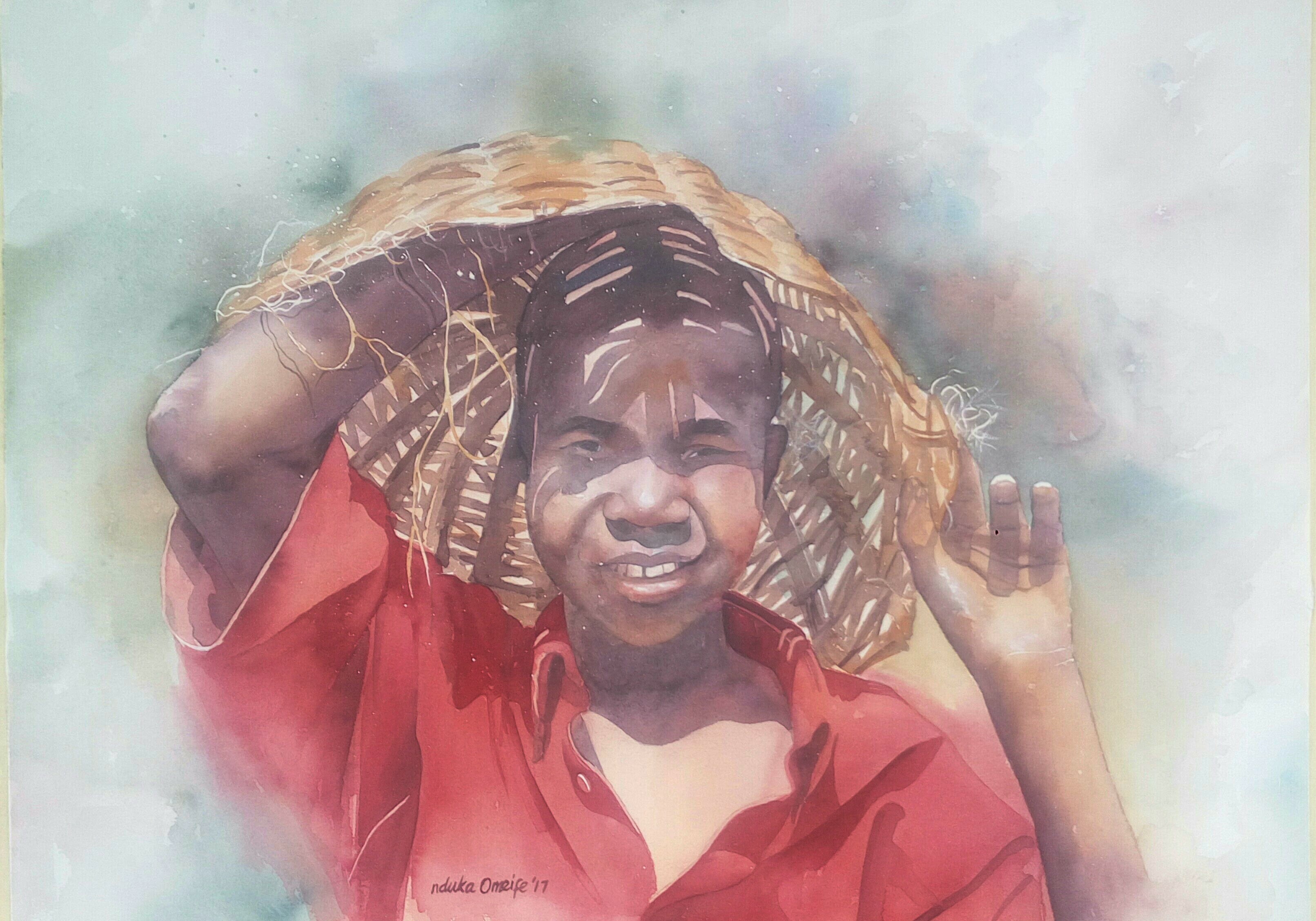 A moment of joy, artwork by Nduka Omeife