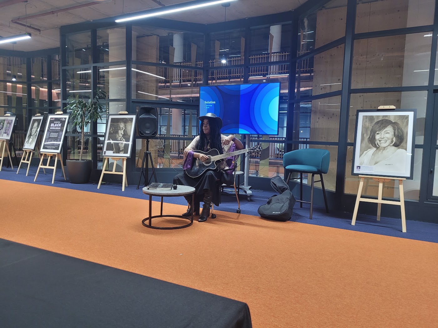Africa Day celebration at York St John University’s London campus, photograph 2